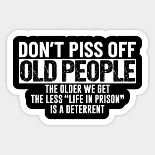 Old People Sticker